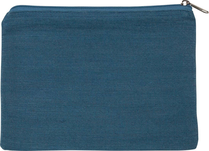 Kleine Tasche aus Jute-Baumwollmischgewebe- 4 JAHRESZEITEN