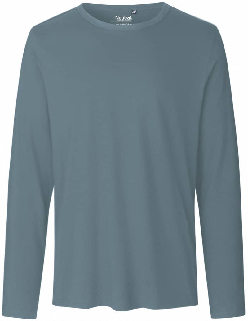 BIO COTTON LONGSLEEVE -TEAL- 4 JAHRESZEITEN