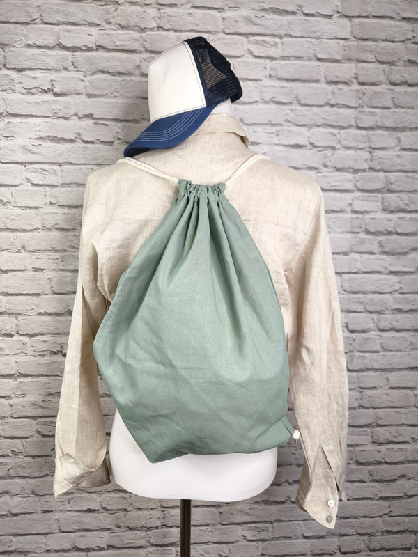 Cotton Gymsac- Sage