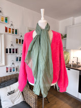 Nachhaltige Alpaka Strickjacke in BIO QUALITÄT - Pink