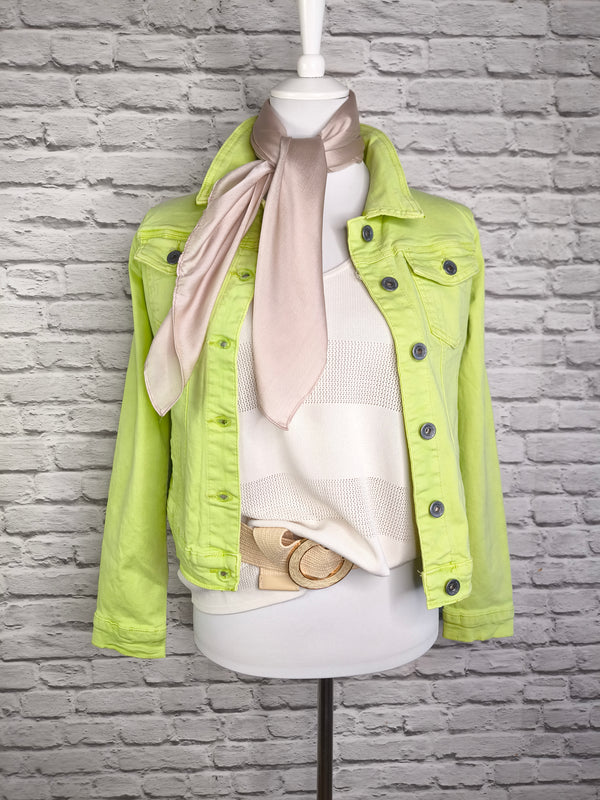 Jeansjacke mit Stretch- Lemon