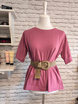Blusenshirt -Beere