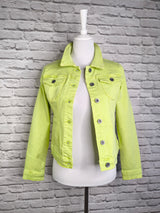 Jeansjacke mit Stretch- Lemon