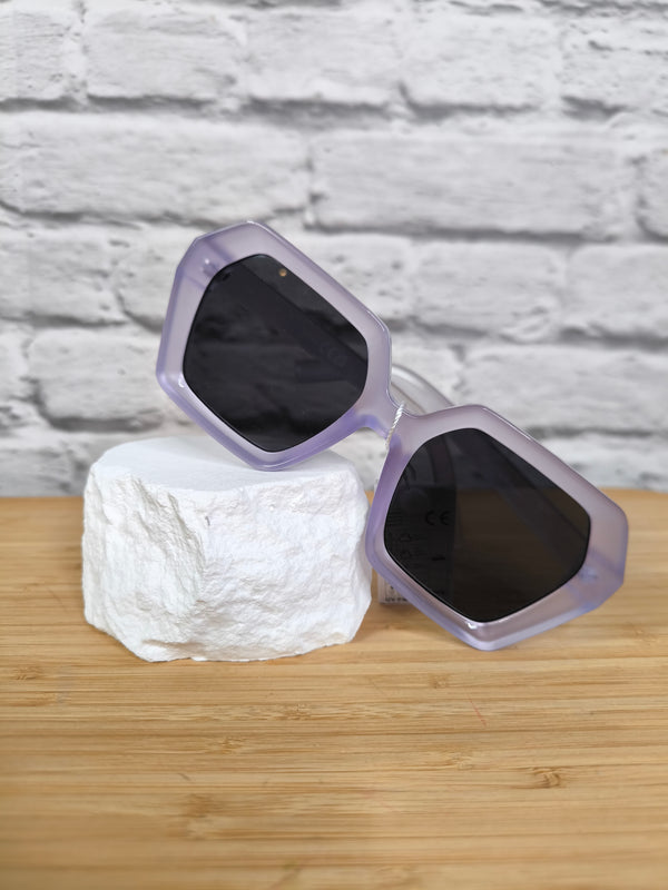 Sonnenbrille- Flieder Grau