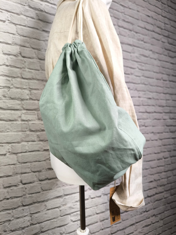 Cotton Gymsac- Sage