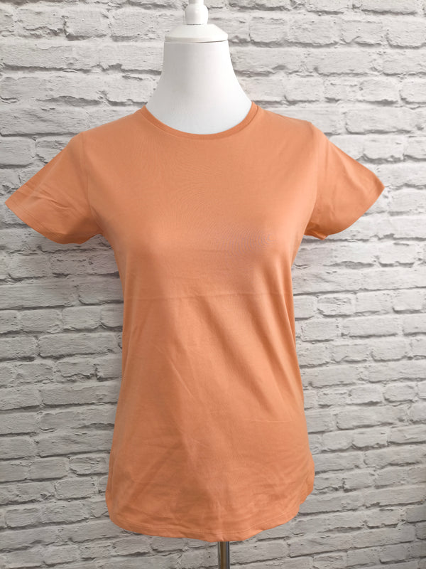 BIO COTTON T-SHIRT CLASSIC BREDA- GREEK ORANGE