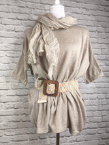 Blusenshirt Bio- Baumwolle- Natur