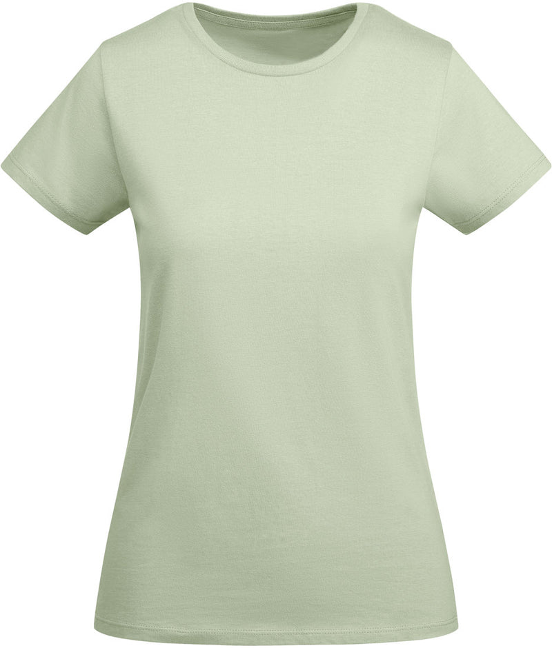 BIO COTTON T-SHIRT CLASSIC BREDA- MIST GREEN