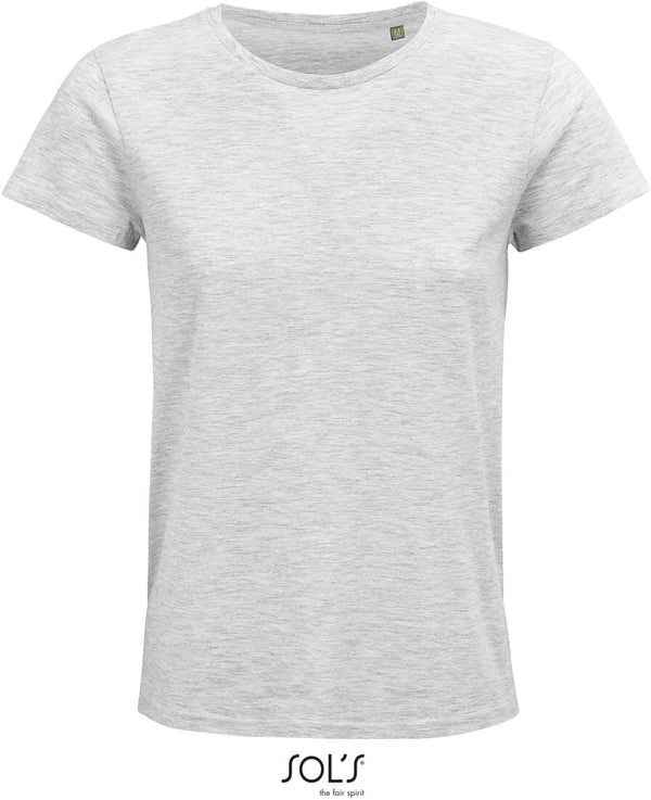 Klassik Bio T- Shirt- Grau meliert