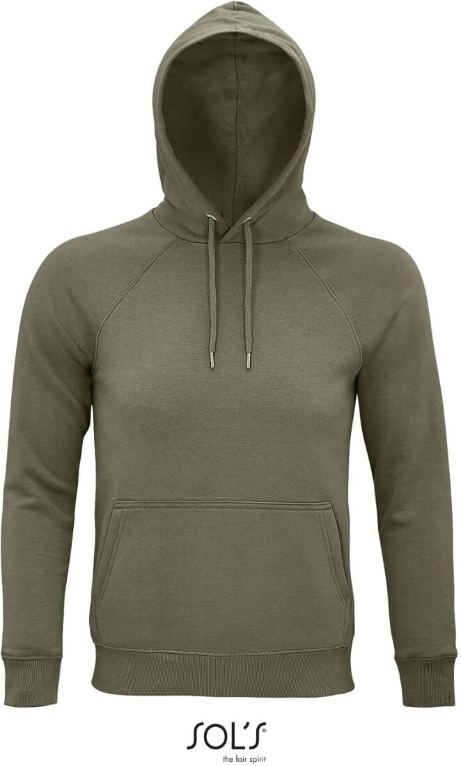 BIO HOODIE STELLAR UNISEX- KHAKI