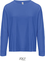 COTTON LONGSLEEVE -Bright Royalblau - NEW WINTER