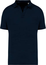 Umweltfreundliches Leinen- Polohemd MEN- Twilight Winter