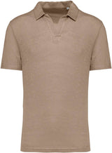 Umweltfreundliches Leinen- Polohemd MEN- Gentle Spring
