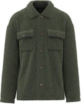 Flauschige Teddyjacke mit Knöpfen Unisex- 360°