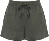 Leinenshorts- Khaki