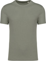 Umweltfreundliches Unisex-T-Shirt aus Biobaumwolle und Leinen- 360°
