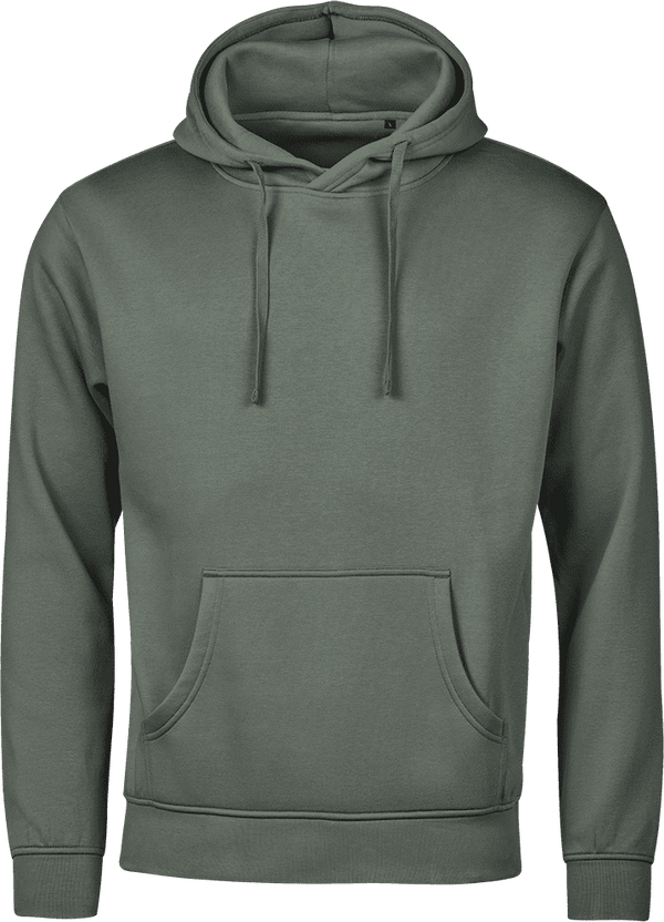 MEN - BIO BAUMWOLL SWEATSHIRT HOODIE - 4 JAHRESZEITEN