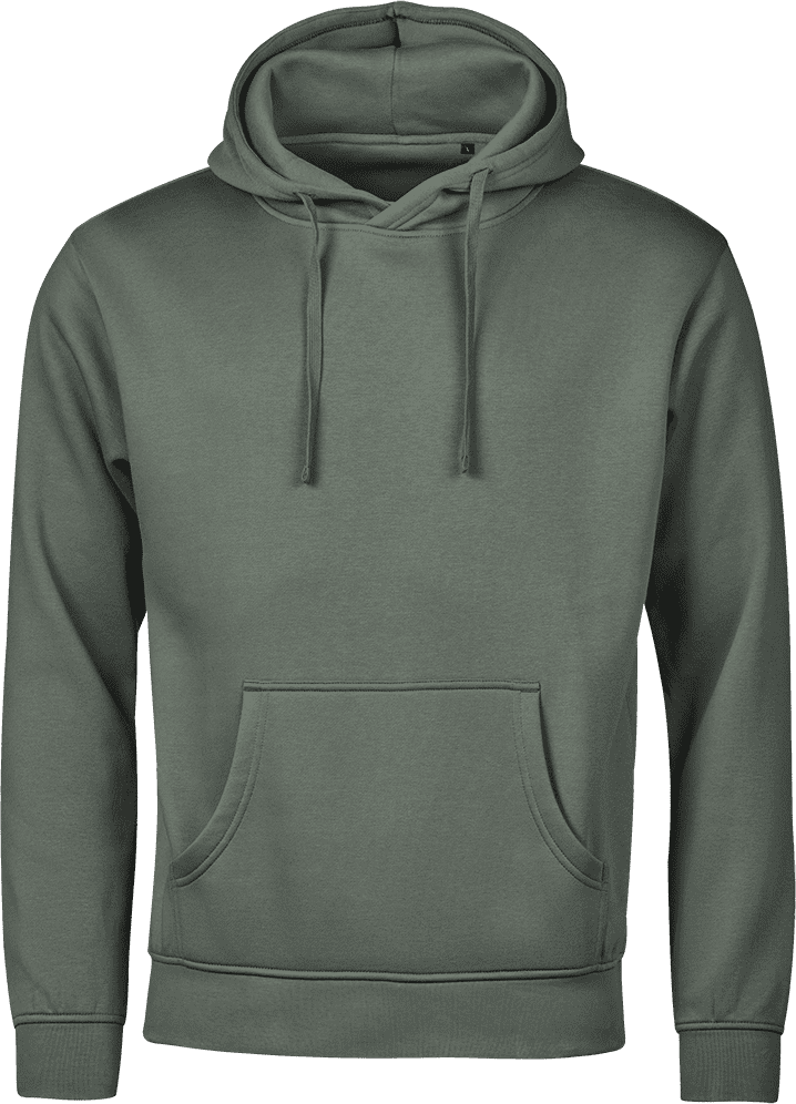 MEN - BIO BAUMWOLL SWEATSHIRT HOODIE - 4 JAHRESZEITEN