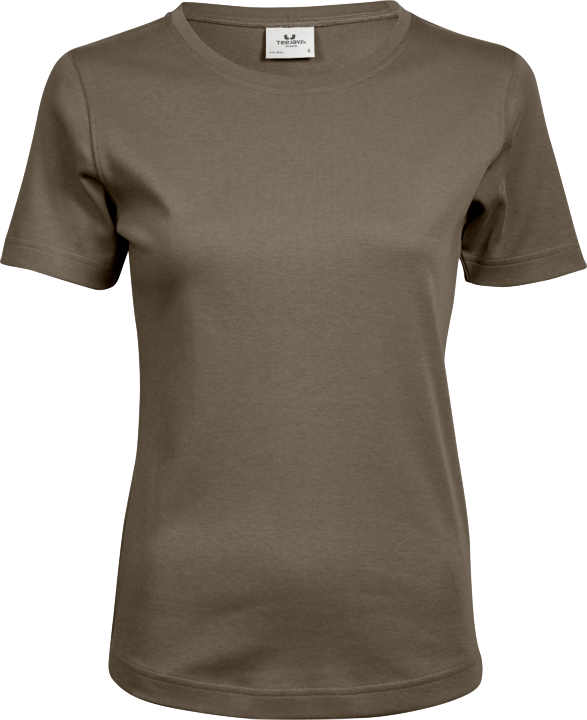 Bio Cotton T-Shirt Rundhals- CLAY