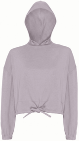 Lässiges Sweatshirt Cropped Oversized mit Tunnelzug- GENTLE SPRING