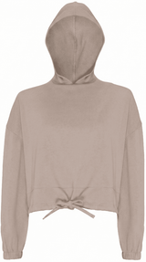 Lässiges Sweatshirt Cropped Oversized mit Tunnelzug- GENTLE SPRING