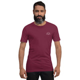 CROISSANT SAW. Unisex-T-Shirt- verschiedene Farbtypen