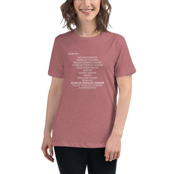"Ich bin ein...DUNKLER FRÜHLING SOMMER"- T-Shirt