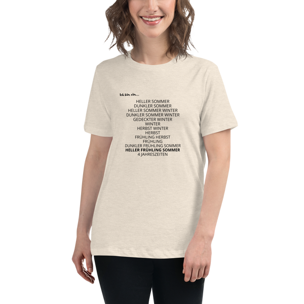"Ich bin ein...HELLER FRÜHLING SOMMER"- T- Shirt