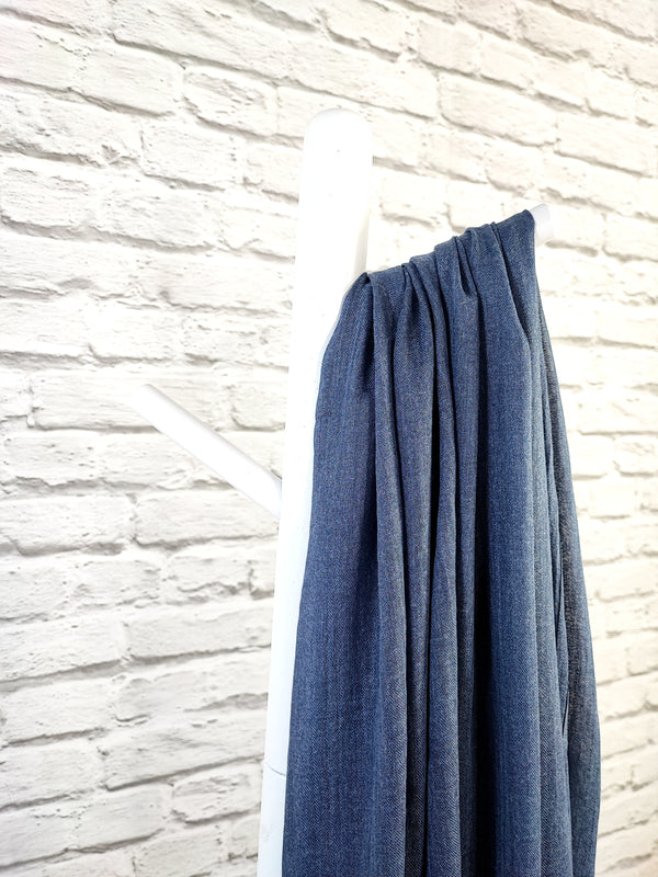 PURE & COZY SCHAL- DENIM