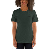 saw. Kollektion Unisex-T-Shirt mit saw. Logo- verschiedene Farben und Farbtypen