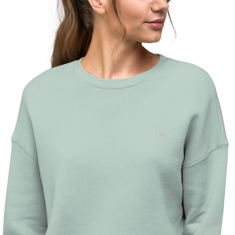 Crop-Pullover- DUNKLER FRÜHLING SOMMER